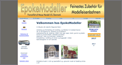Desktop Screenshot of epokemodeller.dk