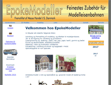 Tablet Screenshot of epokemodeller.dk